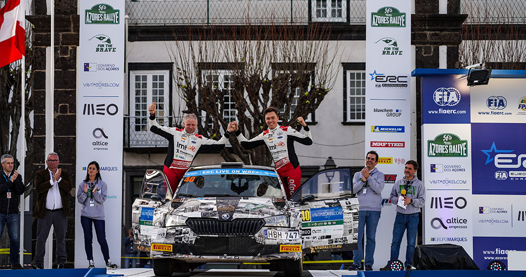 Weel earned 1st place in ERC OPEN class at Azores