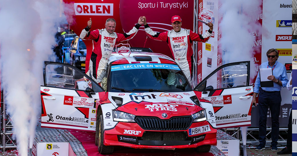 Another rally - another 1st place in ERC OPEN class at Rally Poland