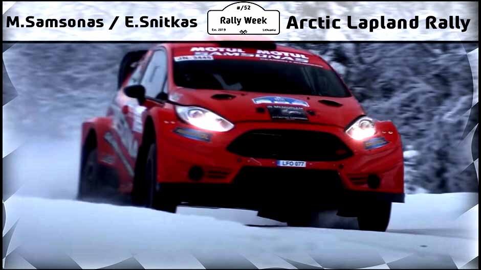 M.Samsonas Arctic Lapland Rally