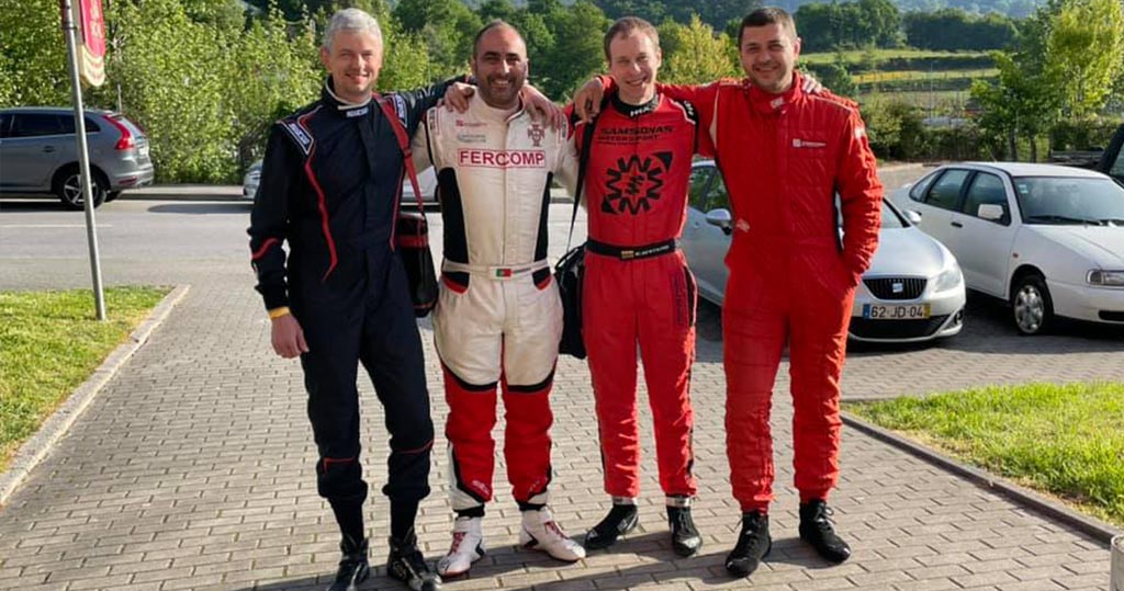 I.Pūkis, P.Ferreira, E.Snitkas and M.Samsonas - representing Samsonas Motorsport and Domingos Sport Competição
