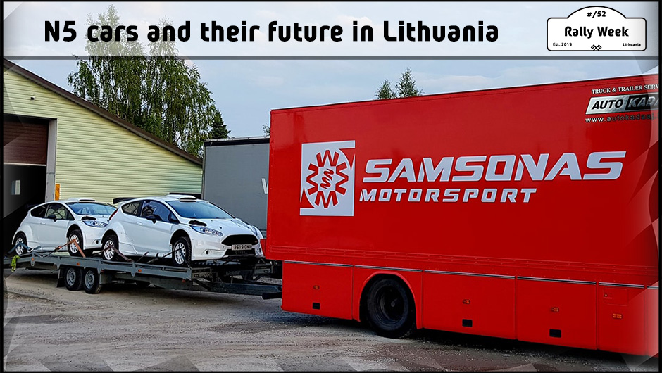 N5 cars and their future in Lithuania Martynas Samsonas and RMC