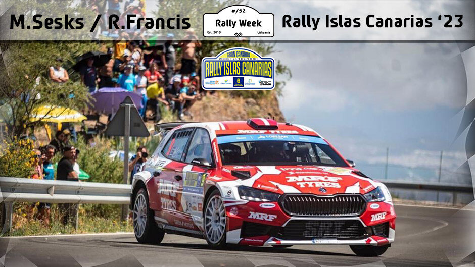 Martins Sesks Rally Islas Canarias
