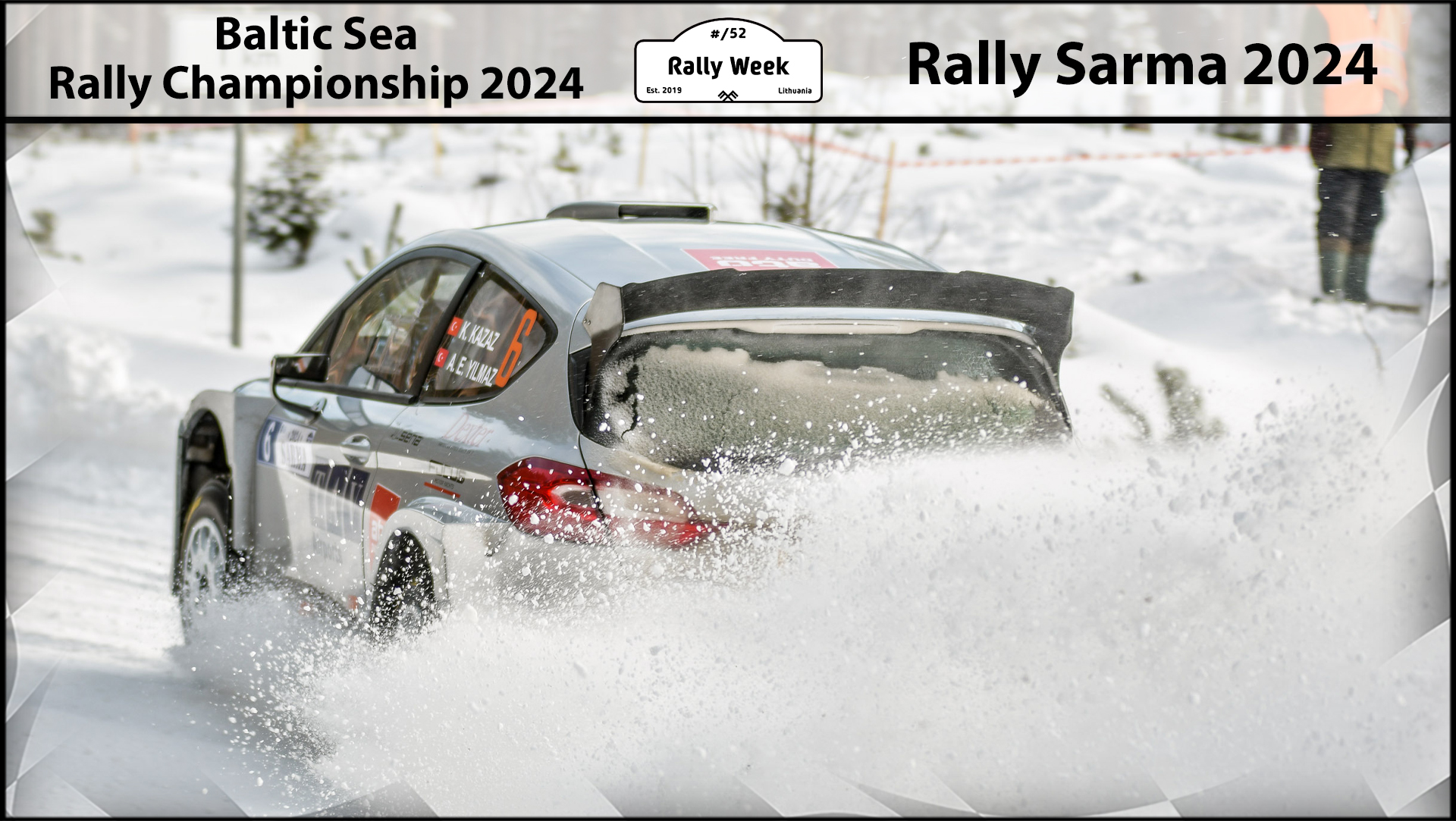 The Baltic Sea Rally Championship 2024 commences with the thrilling